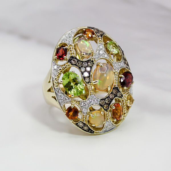 DABAKAROV Autumn Harvest Gemstone Ring - Image 5