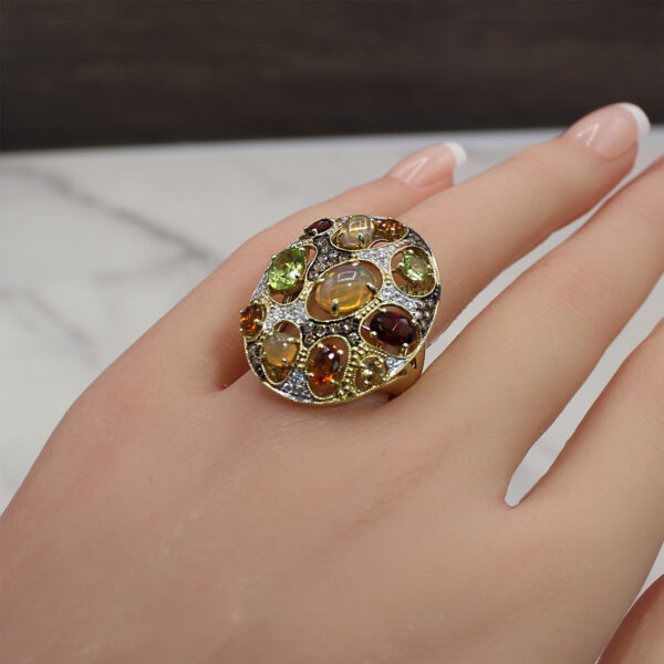 DABAKAROV Autumn Harvest Gemstone Ring - Image 4