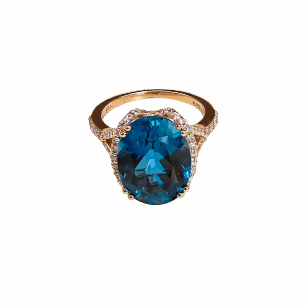 EFFY Blue Topaz Ring