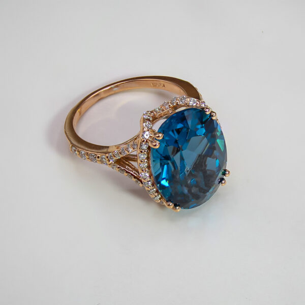 EFFY Blue Topaz Ring - Image 2
