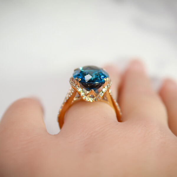 EFFY Blue Topaz Ring - Image 6