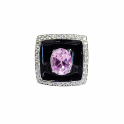 "The Pink Duchess" Cocktail Ring