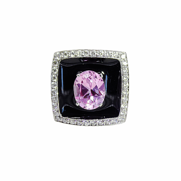 "The Pink Duchess" Cocktail Ring