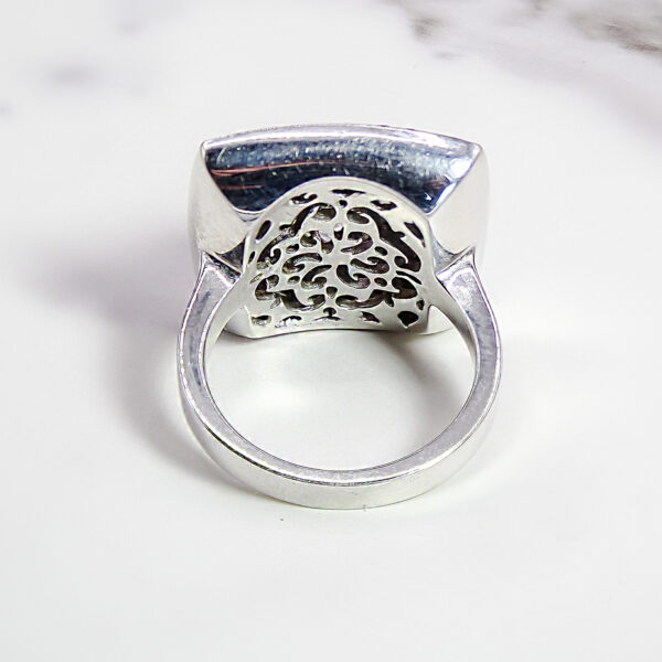 "The Pink Duchess" Cocktail Ring - Image 3