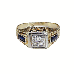 The Gatsby Deco Ring