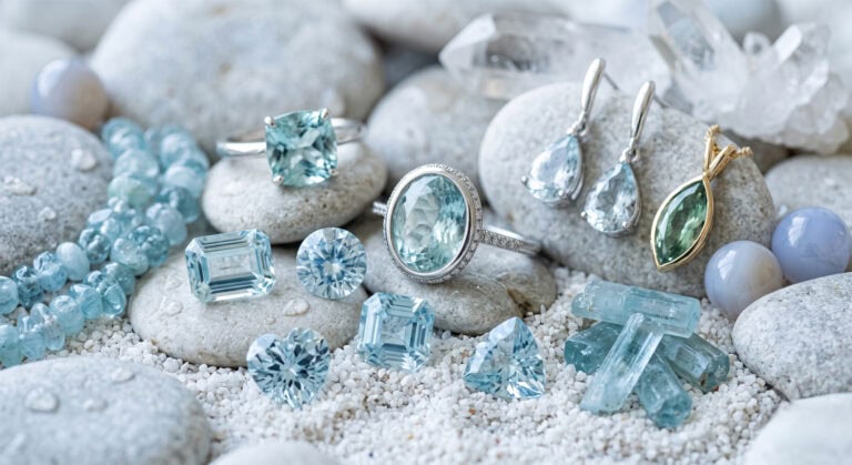 March Birthstone Aquamarine: Meaning, History & How to Wear It