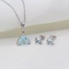 "Baby Blue" Aquamarine Earrings - Image 2