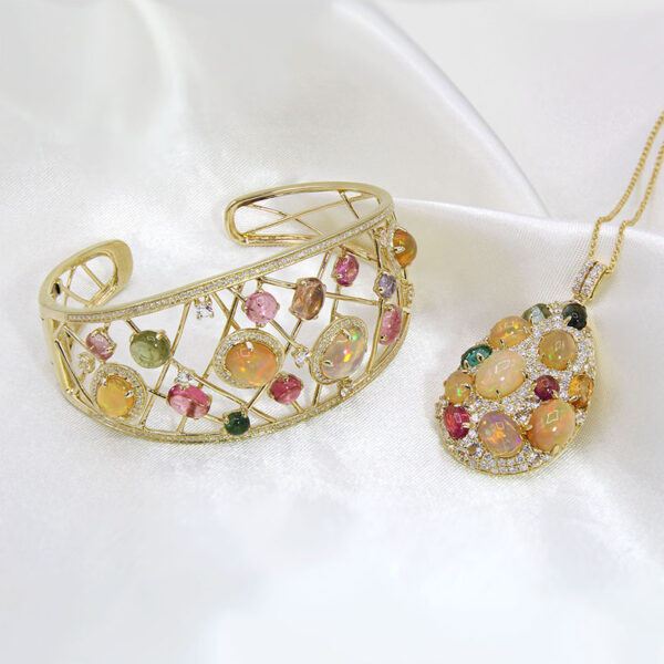 DABAKAROV Multistone Bangle - Image 3
