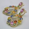 DABAKAROV Multicolored Sapphire Earrings - Image 2