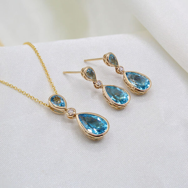 EFFY Blue Topaz Pendant - Image 3