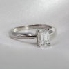 "Emerald Envy" Solitaire Diamond Ring - Image 2