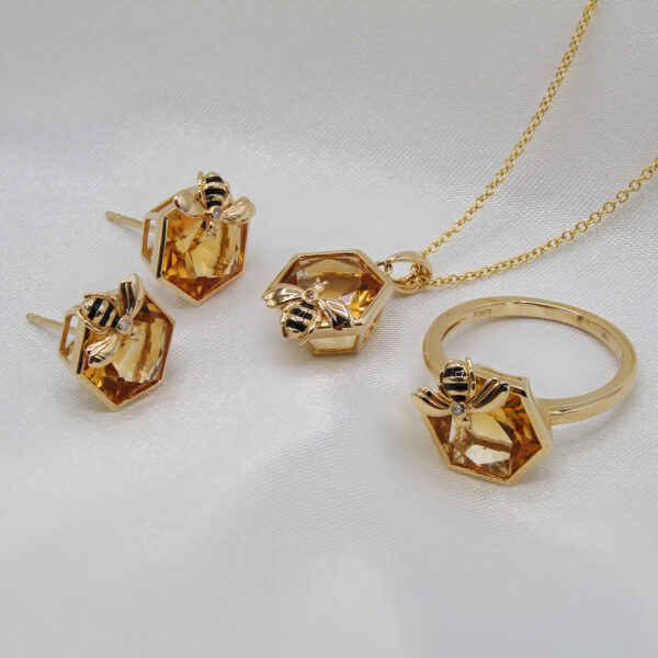 EFFY Citrine Honeybee Ring - Image 2
