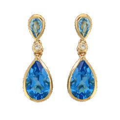 EFFY Blue Topaz Earrings