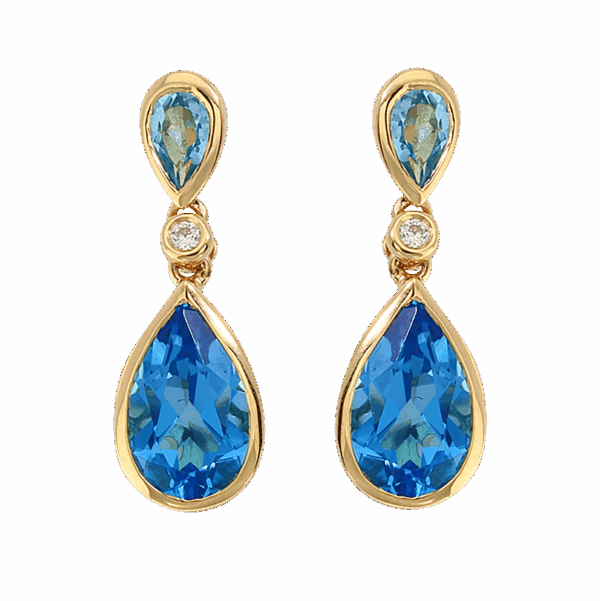 EFFY Blue Topaz Earrings