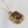 75% OFF "Blooming Ember" Vintage Smoky Quartz Pendant - Image 2