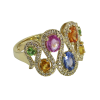 DABAKAROV Multicolored Sapphire Ring