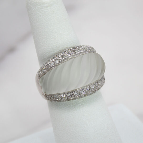 "Aurora" Crystal Quartz Ring - Image 2