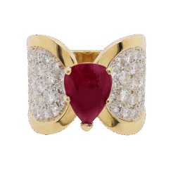 "Impeccable" Vintage Ruby Ring
