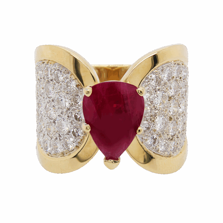 "Impeccable" Vintage Ruby Ring
