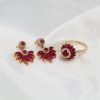"Scarlet Rose" Ruby Ring - Image 5