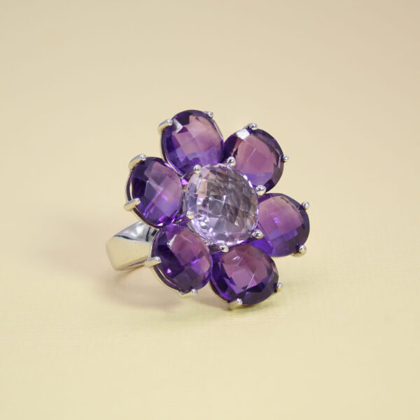 "Petunia" Amethyst Ring - Image 2